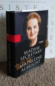 Madam Secretary: A Memoir  Madeleine Albright    美国前国务卿奥尔布赖特回忆录 作者签名 保真  英文原版进口 收藏版 Collectible