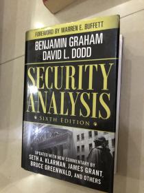 Security Analysis：Sixth Edition, Foreword by Warren Buffett