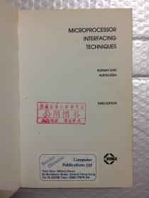 MICOPROCESSOR INTERFACING TECHNIQUES Third Edition