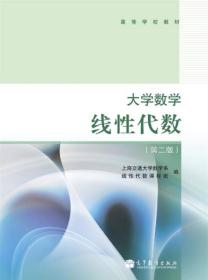 大学数学线性代数(第2版高等学校教材)