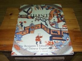 佳士得2002 the benjamin f, edwards collection of chinese export porcelain