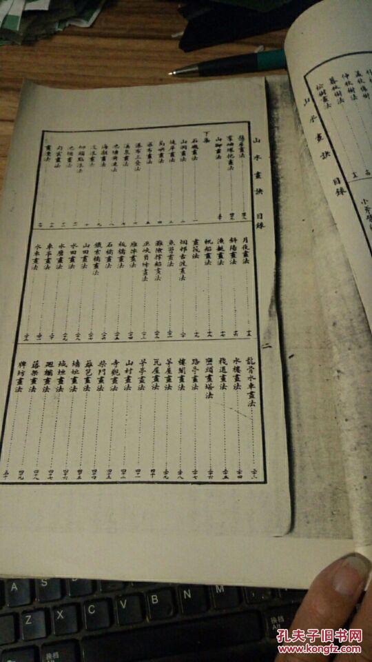 点击查看原图 自习画谱大全  复印本