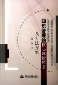 知识管理的核心理论体系及方法探究