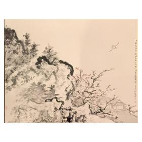 大来文化 金心明 真迹字画 当代水墨大师 知名画家作品 收藏国画宣纸包邮00156