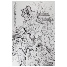 大来文化 金心明 真迹字画 当代水墨大师 知名画家作品 收藏国画宣纸包邮00158