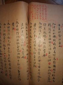 清朝或民国·满满2册手写中医方，有清朝名中医徐瑛的《接骨全书》（此全书未发行过，仅存手抄本），有提及沈雨苍秘方，具体内容不懂，宣纸线装，大量眉批点评，赏心悦目！