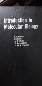 分子生物学引论（英文版）俞大绂签名-32开精装