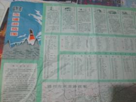 -锦州地图：锦州市交通游览图1985