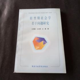 转型期社会学若干问题研究