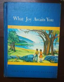 What Joy Awaits You 【另有多本硬精装精美插图的加利福尼亚州课本，稀见佳品】