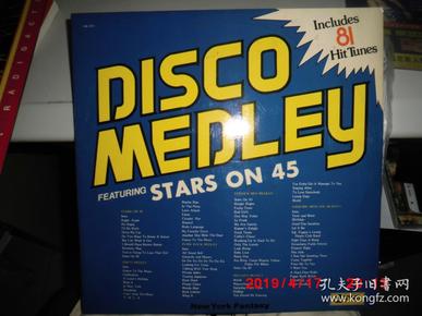 DISCO MEDLEY  33转  黑胶唱片
