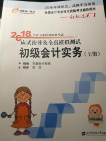 2018年会计专业技术资格考试应试指导及全真模拟测试-会计实务（上下册）