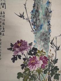 方介堪，金作镐，孙孟昭，三人合作，春到人间，尺寸（107X66CM）.金作镐，孙孟昭，邹啟枚，三人合作，迎春，尺寸（116X57CM）2幅