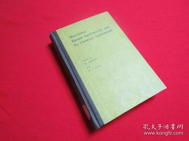 【英文版】非线性喇曼光谱学及其化学应用  1982年