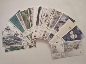 诗情画意系列明信片（共36枚，收录的诗词、画面各不相同，绘画相当精美）