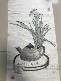 著名画家 北京唐风美术馆特邀画家 徐云 画作 保真