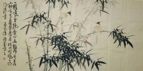 天来堂◆中国著名花鸟画家许墨◆四尺整