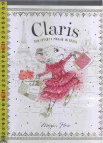 原版英语漫画书 Claris The Chicest Mouse in Paris / Megan Hess （16开本精装本，38页）