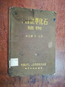 18-6中国标准化石 植物  精装  54年1版1