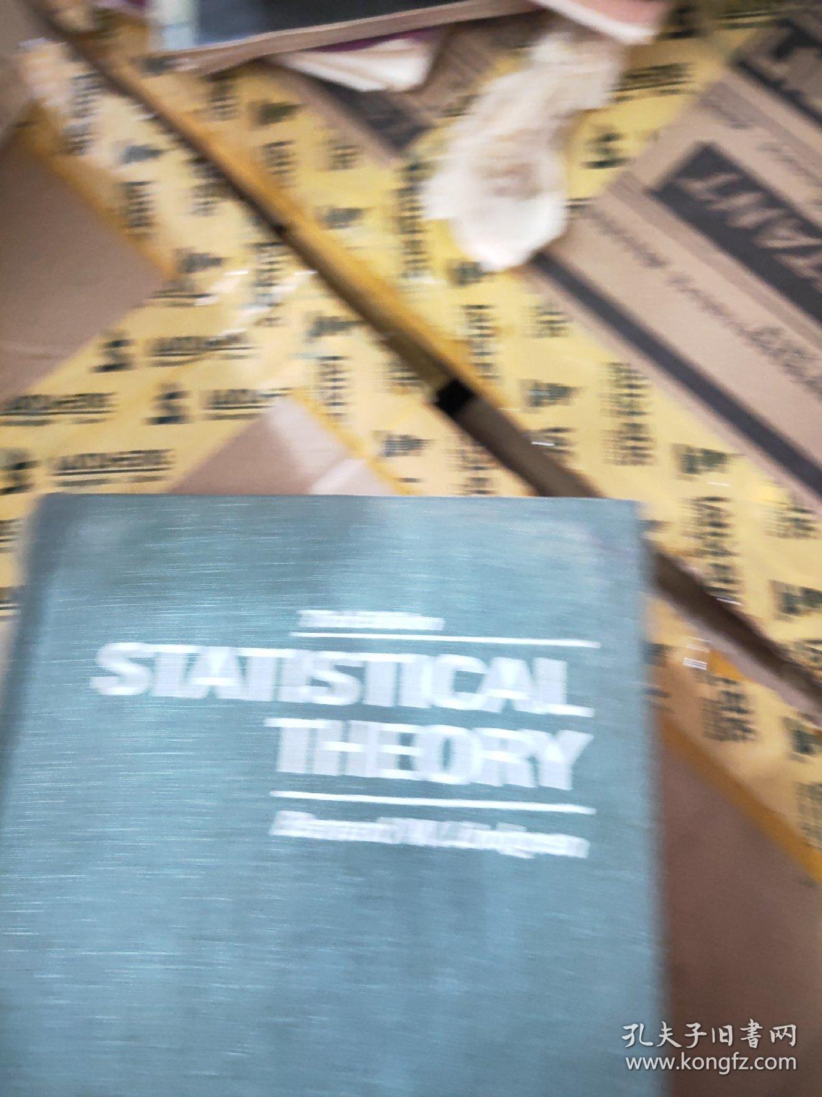 Third Edition  STATISTICAL THEORY