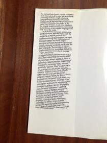 补图 英国进口原装辞典外文书店全新无瑕疵未阅 大16开精装本 The Oxford Encyclopedic English Dictionary   牛津百科英语大词典