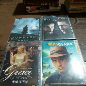 《囚徒》《敦刻尔克 》《摩纳哥王妃》《the RUM DIARY 》   DVD