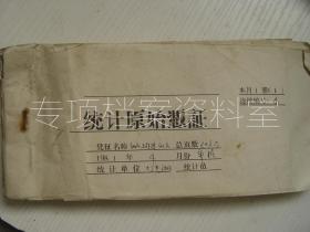 会计档案资料  河北省易县某供销社 1981年4月  凭证
