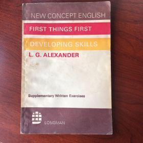 NEW CONCEPT ENGLISH FIRST THINGS FIRST DEVELOPING SKILLS