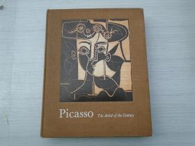 Picasso The Artist of the Century（毕加索画集，少见版本）（原版 正版 外文书 精装8开  1本 详见书影）放在左手边画册类书柜顶部。2023.8.13整理
