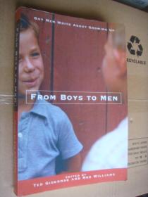 FROM BOYS TO MEN  英文原版  品新未阅