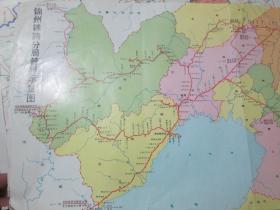 锦州地图：锦州铁路分局管界示意图（请看图片）