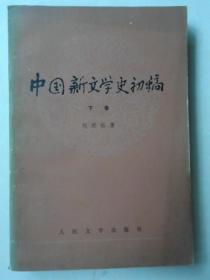 中国新文学史初稿（下卷）