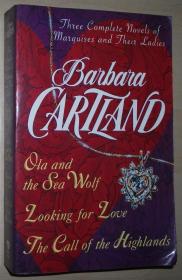 英文原版书 Barbara Cartland: Three Complete Novels: Marquises & Their Ladies , 1995