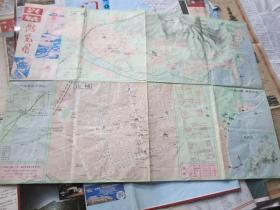 兴城地图：兴城游览图1988