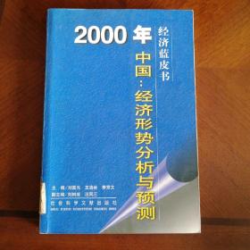 2000年中国：经济形势分析与预测