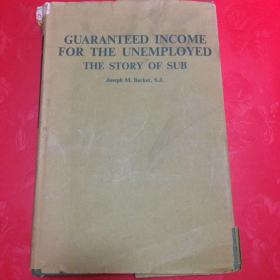 英文原版书  GUARANTEED INCOME FOR THE UNEMPLOYED THE STORY OF SUB