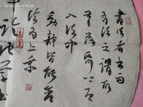 朱国好        书法作品（团扇之二）