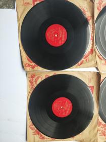 中国唱片 为毛主席语录谱曲：78转11张第1.2面每首歌词不同