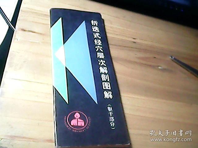 折迭式经穴层次解剖图解（躯干部分）