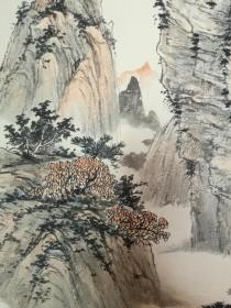 黄君璧，山水画旧作，买家自鉴，暂估价！