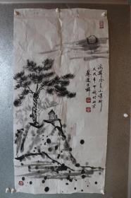 苏波，号墨龙，诗人，书画家，中外书画鉴赏家，中国书法泰斗欧阳中石的学生。现为中国书法家协会甘肃分会会员，东方书画研究院副院长，东方美术研究院书法部客座教授，中国书画研究会会员、苏波国画作品一幅（保真迹）