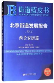 2018街道蓝皮书·西长安街篇