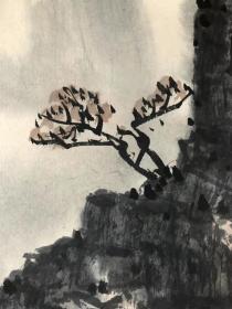 白雪石 四尺立轴  风景（漓江翠色）
尺寸：210×87厘米
编号：XH739510