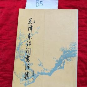 毛泽东诗词书法集(作者签赠本)