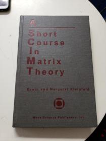 A Short Course in Matrix Theory（矩阵理论短期教程，中国图书进出口总公司进口图书）