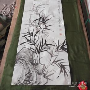 国画 墨竹 君子清风