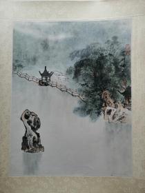 林岩《苏州狮子林图》