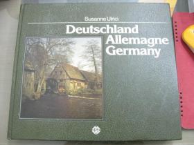 Deutschland Allemagne Germany（德国 德国 德国）【外语原版，精装大厚册】