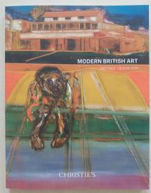 伦敦佳士得2019年6月《现代英国艺术日拍》christie's  Modern British Art Day Sale