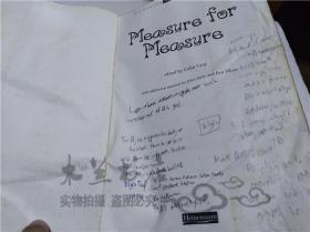 原版英法德意等外文书  Measure for Measure Colin Gray Herinmann 1997年大32開平裝